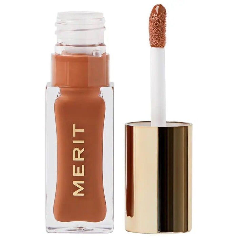 Merit Shade Slick Hydrating Tinted Lip Oil Taupe